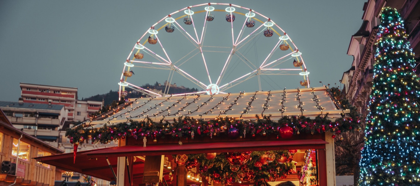Marché de Noël de Montreux 2026 : où se garer et comment y aller